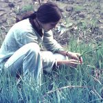 Robyn Francis, 1975, foraging in Bavaria