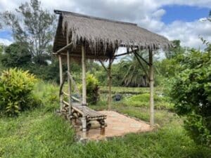 Bamboo Bali-hut Djanbung Gardens